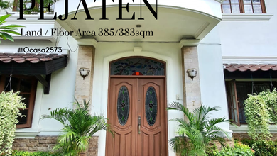 Rumah asri di dalam townhouse pejaten jaksel
