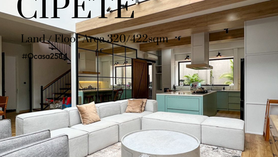 Rumah mewah full furnished di cipete jaksel