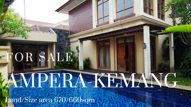 Rumah minimalis siap huni di ampera kemang jaksel