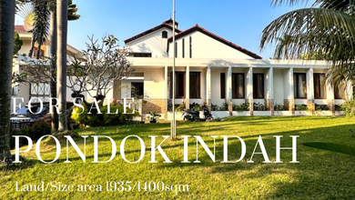 Dijual rumah Premium di Pondok Indah, Jakarta Selatan - LT 1935m²
