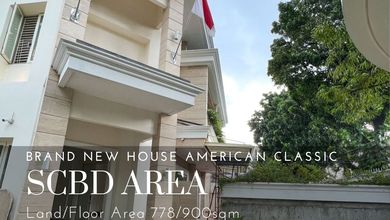Penawaran Eksklusif, rumah Prestisius di SCBD, Jakarta Selatan, LB 900m²