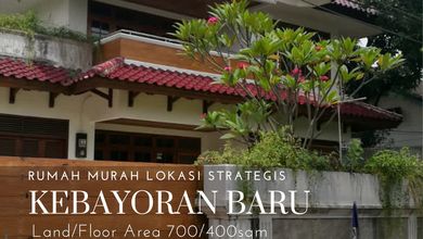 Rumah murah lokasi strategis di kebayoran baru