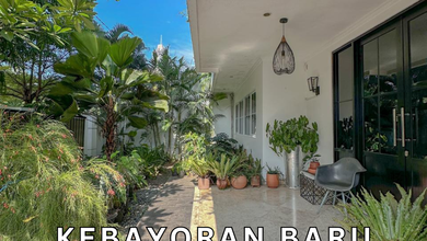Rumah Hadap Selatan Tanah Ngantong Gated Area Kebayoran Baru