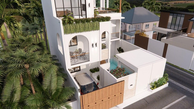 Jual Rumah Siap Tinggal di Jimbaran, Badung, LT 136 m2