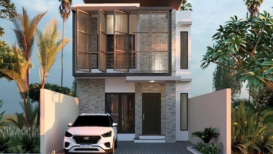 Rumah Elit LT 100 m2, di Renon, Denpasar