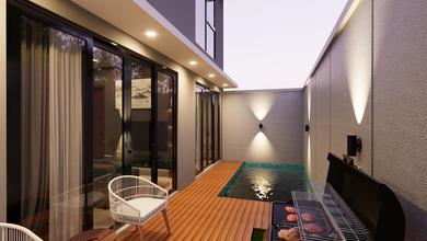 Rumah Modern LT 100 Jual di Canggu, Badung