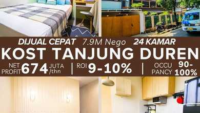 Kost Tanjung Duren Full Occupancy Roi 9 10 THN