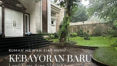 Jual Rumah Baru area Kebayoran Baru, Jakarta Selatan Luas 574 m2