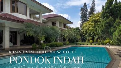 Jual Rumah Bagus Luas 2835 m2 di Pondok Indah, Jakarta Selatan