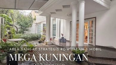 Jual Rumah Siap Huni di Kuningan, Jakarta Selatan, Luas 509 m2