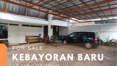 Rumah Hitung Tanah Dekat Mrt Blok M Kebayoran Baru Jakarta Selatan