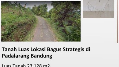 Tanah Siap Bangun di Komplek Padalarang Bandung Barat