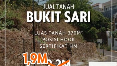 Jual Terjangkau Tanah 370 m2 Kawasan Strategis