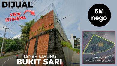 Tanah Luas 903 m2 Area Strategis Bukit Sari, Dijual Terjangkau