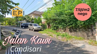 Dijual Kavling 362 m2 Lokasi Cluster Mewah Candisari