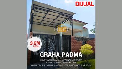 Jual Rumah Bagus Luas 200 m2 di Graha Padma, Semarang