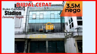 Dijual Ruko 3 Lantai Lokasi Strategis Jl. Stadion Utara No. 7, Karangkidul, Semarang Tengah, Kota Semarang, Jawa Tengah, Indonesia, 50241