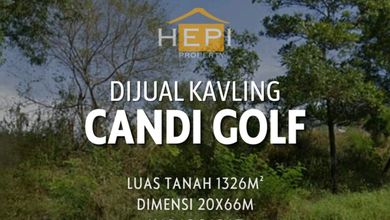 Jual Tanah Area Strategis, LT 1326 m2