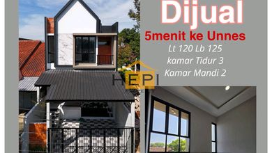 Rumah Modern Luas 120 Jual di Gunung Pati, Semarang