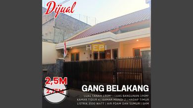 Rumah Modern Luas 190 Jual area Semarang Tengah, Semarang