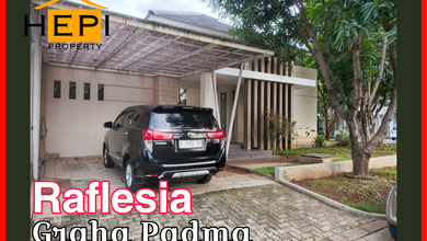 Jual Rumah Cantik LT 270 m2 area Graha Padma, Semarang