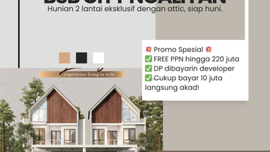 Jual Rumah Siap Tinggal area BSB City, Semarang, Luas 120 m2