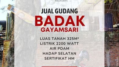 Gudang Strategis Di Jl Badak Raya Semarang, Dekat Gajah Raya