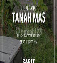 Tanah Komersial Dekat Jalan Raya Area Tanah Mas