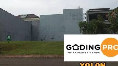 Tanah Siap Bangun Kawasan Cluster Gading Serpong Pondok Hijau Golf Tangerang