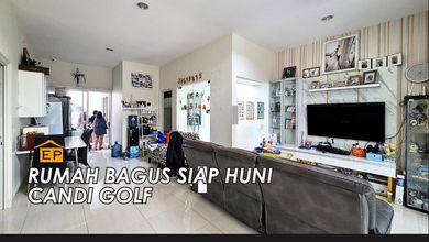 Jual Rumah Siap Tinggal di Candi Golf, Semarang, Luas 144 m2