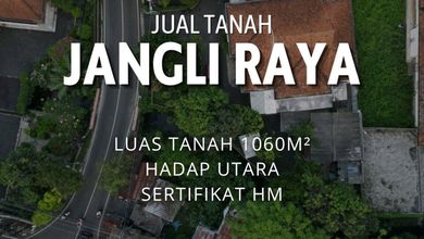 Dijual Kavling 1060 m2 Lokasi Komplek Mewah Jangli