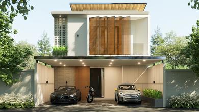 Rumah Eksklusif Luas 100 m2, di Canggu, Badung