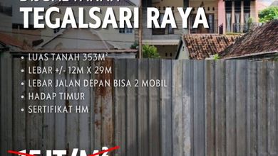 Jual Tanah Area Strategis, Luas 353 m2