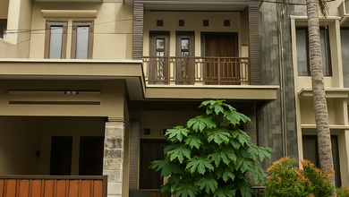 Rumah Cantik Modern Mutiara Depok Shm
