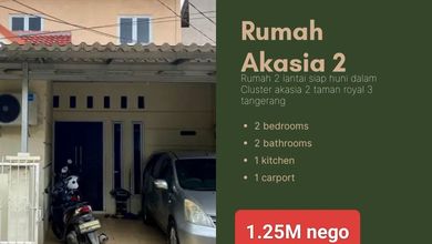 Jual Rumah 150 area Taman Royal, Tangerang