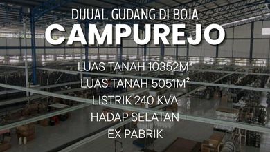 Dijual Gudang Campurejo Kendal