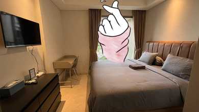Jual Unit Apartemen Siap Ditempati 1BR Furnished Kondisi Bagus