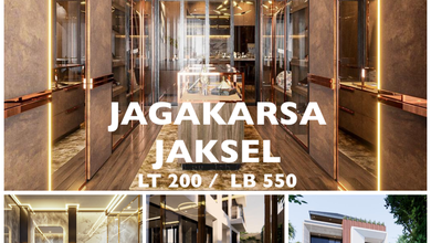 Rumah Premium di Jagakarsa, Jakarta Selatan, LT 550 m2