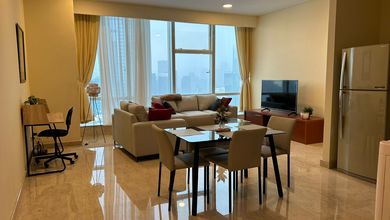 Apartemen Sewa di Sudirman Furnished Tipe 2 BR Favorit di Jakarta Selatan