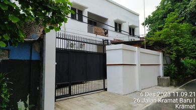 Jual Rumah Siap Huni di Kramat, Jakarta Pusat, Luas 333 m2