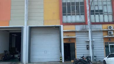 Dijual Gudang LT 324M², 3 Lt, Full Bangunan, Gudang Bizpark Green Sedayu, Daan Mogo, Jakarta Barat