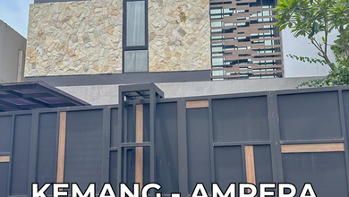 Rumah Tropical Modern Minimalis by Bitte Studio di Kemang Ampera