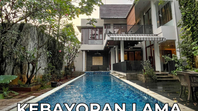 Jual Rumah Terkini area Kebayoran Lama, Jakarta Selatan Luas 746 m2