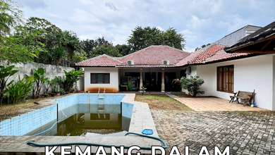 Dijual Rumah 1 Lantai Lokasi Strategis di Kemang Dalam 