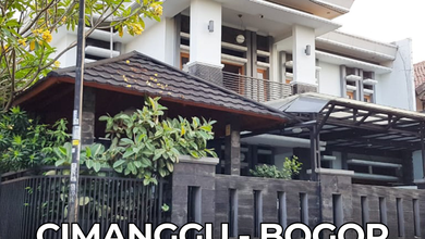Rumah Mediteranian Hadap Selatan Dalam Komplek di Cimanggu Bogor