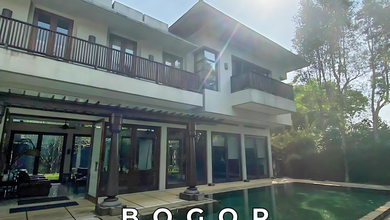 Gated House 2 Lantai Hadap Selatan View Golf Course di Bogor