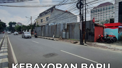 Tanah Kavling Dipinggir Jalan Lokasi Strategis Di Kebayoran Baru