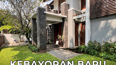 Rumah 2 Lt. Bagus dan Siap Huni di Dekat Senopati Kebayoran Baru