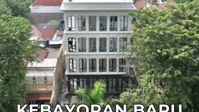 Gedung Baru 5 Lantai Plus Rooftop On Progress di Kebayoran Baru