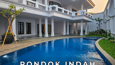 Dijual rumah Mewah di Pondok Indah, Jakarta Selatan - LT 1050m²